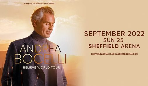Bocelli On Christmas Special November 2022 Andrea Bocelli, Utilita Arena Sheffield, September 25 2022 | Allevents.in