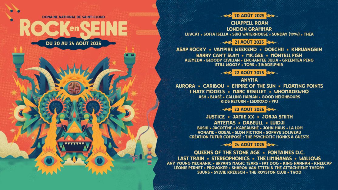 Rock En Seine 2025 in Saint-cloud, 22 August | Event in Saint-cloud | AllEvents