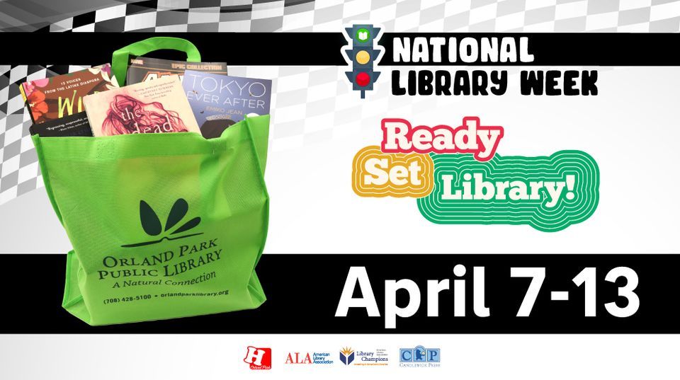 National Library Week, Orland Park Public Library, 7 April 2024