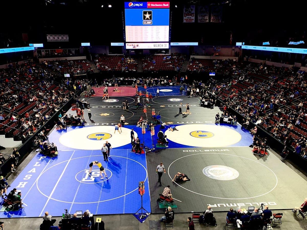 CIF State Wrestling Championships Session 1, Mechanics Bank Arena