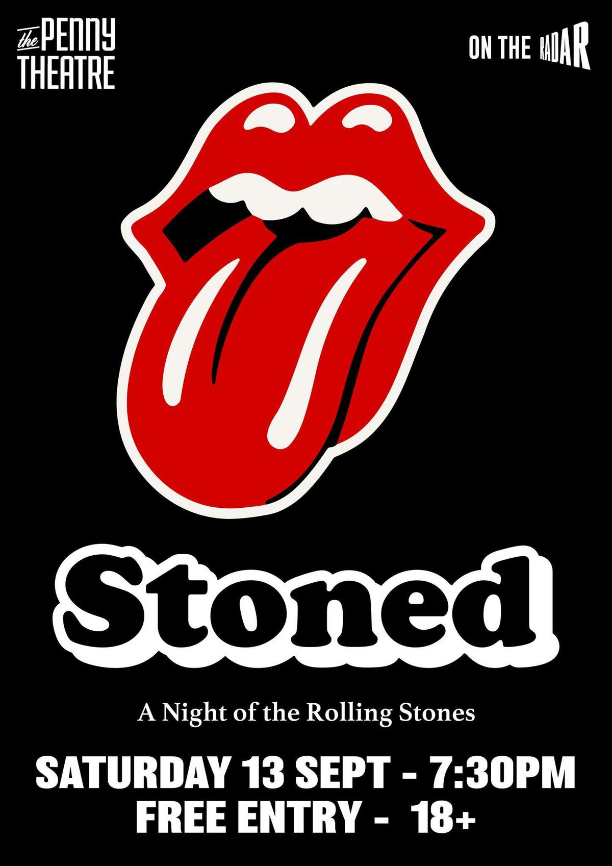 Stoned Rolling Stones Covers Live at The Penny Theatre, 13 September | Event in Canterbury | AllEvents