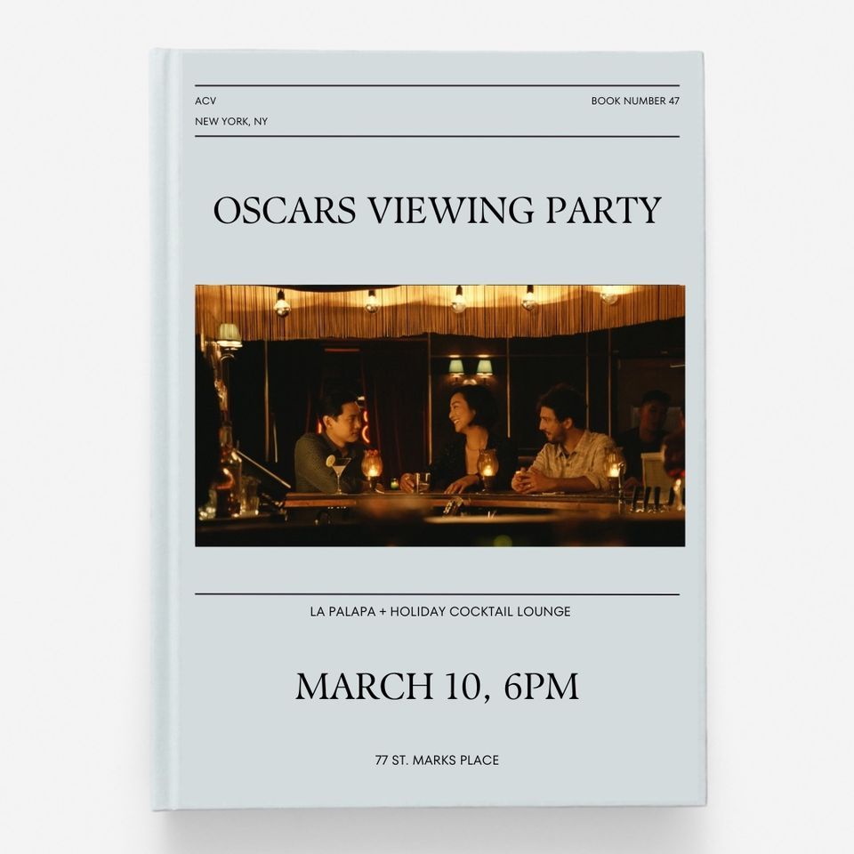 Oscars 2024 Viewing Party, 77 St. Marks Place, Brooklyn, 10 March 2024