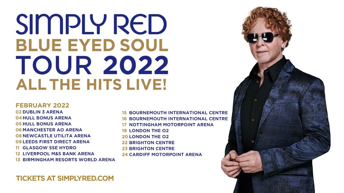 Simply Red Brighton Tickets, 7 October | Event in Brighton | AllEvents