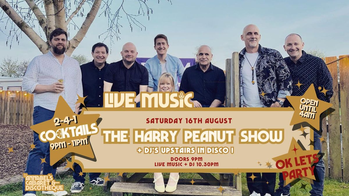 Live Music: HARRY PEANUT SHOW// Annabel’s Cabaret &amp; Discotheque, 16 August | Event in Plymouth | AllEvents