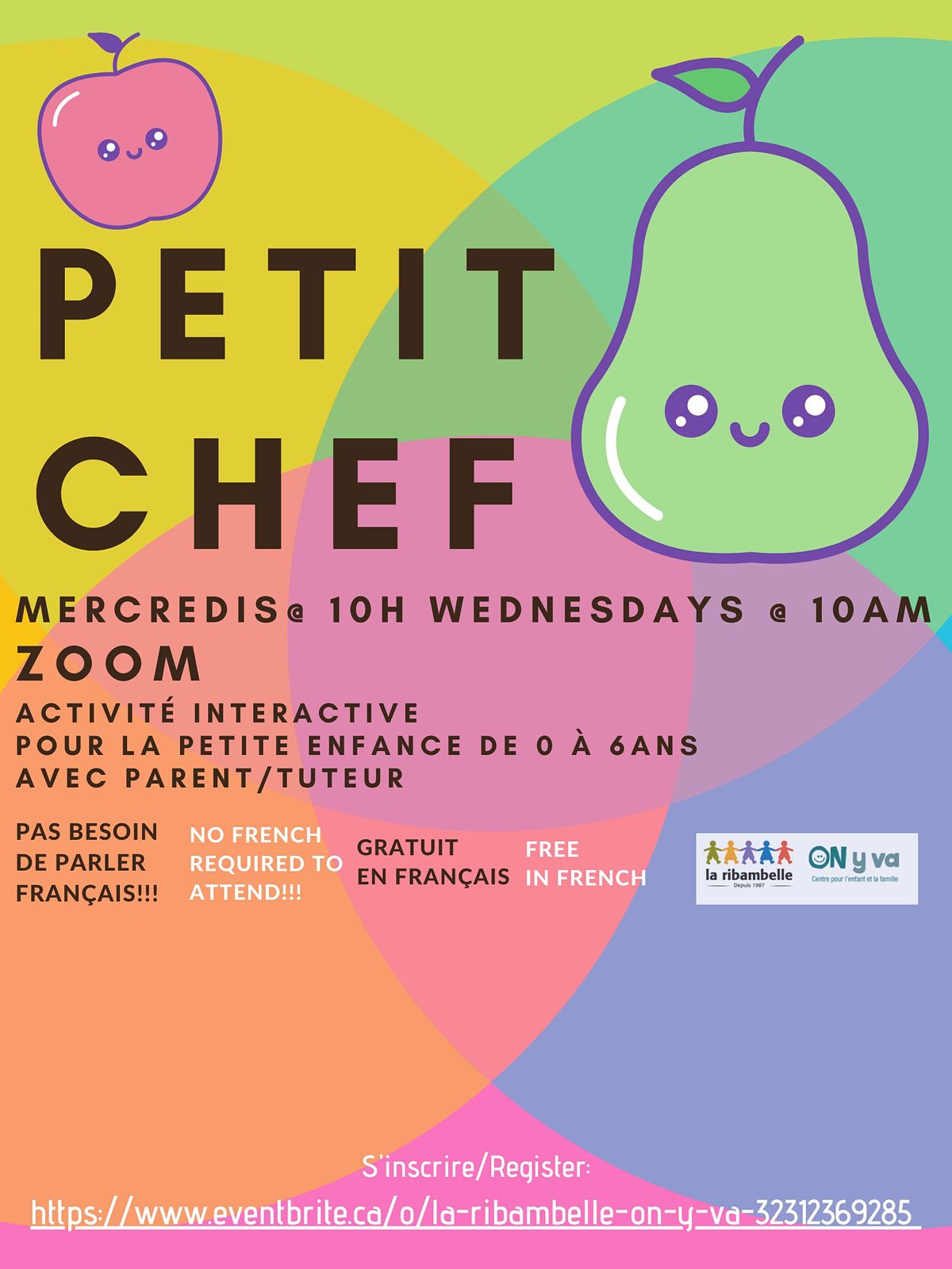 Petit Chef Acvitite Petite Enfance 0 A 6 Ans June 2 To August 25 Online Event Allevents In