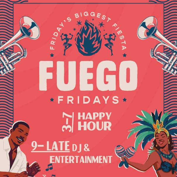 FUEGO FRIDAYS, 15 August | Event in Reading | AllEvents