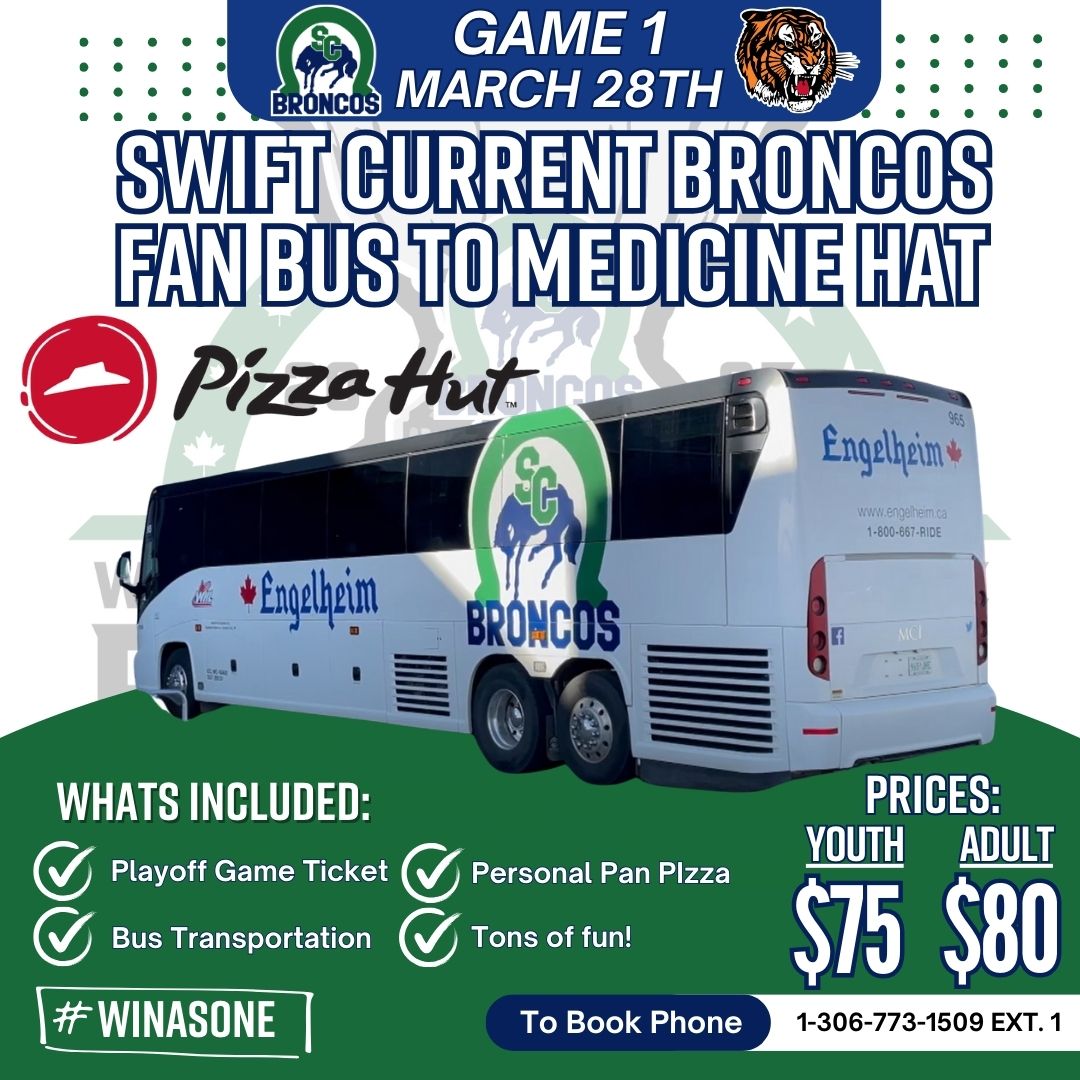 Swift Current Broncos vs. Medicine Hat Tigers, 25 September | Event in Swift Current | AllEvents