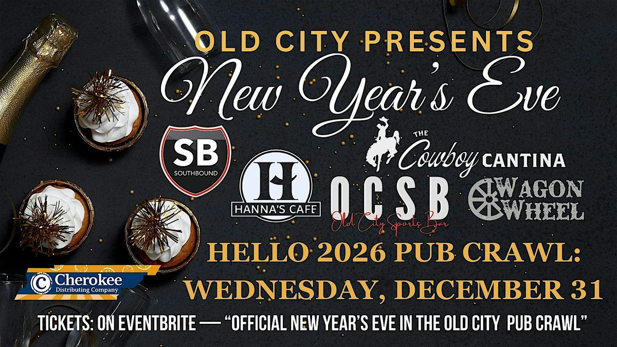 OFFICIAL NEW YEAR’S EVE IN THE OLD CITY PUB CRAWL, 31 December | Event in Knoxville | AllEvents