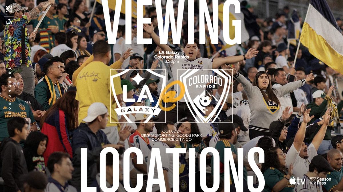 Los Angeles Galaxy at Colorado Rapids at Dicks Sporting Goods Park, 25 June | Event in Commerce City | AllEvents