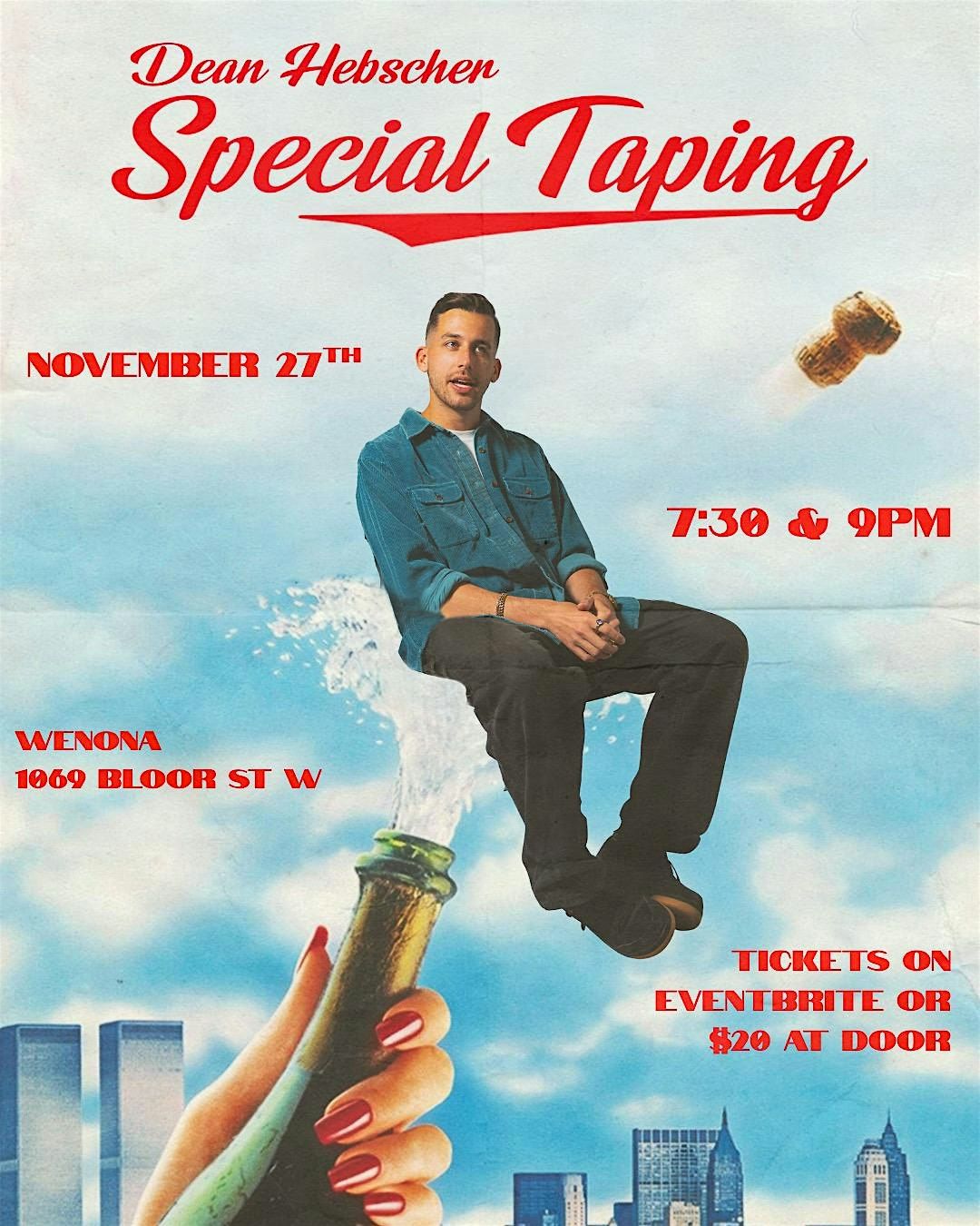 Dean Hebscher Special Taping | Event in Toronto | AllEvents