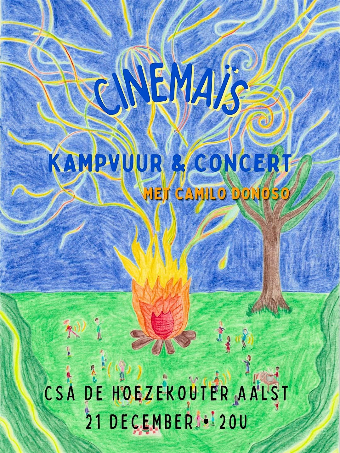 Cinemaïs: kampvuur & concert, 21 December | Event in Aalst | AllEvents