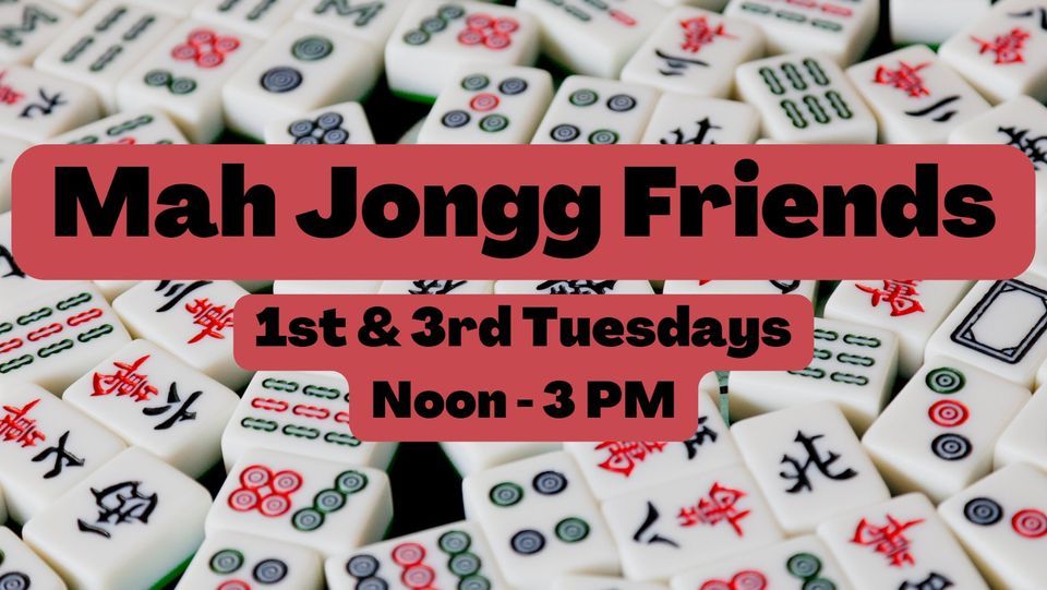 Mah Jongg Friends, Clarinda Lied Public Library, December 5 2023