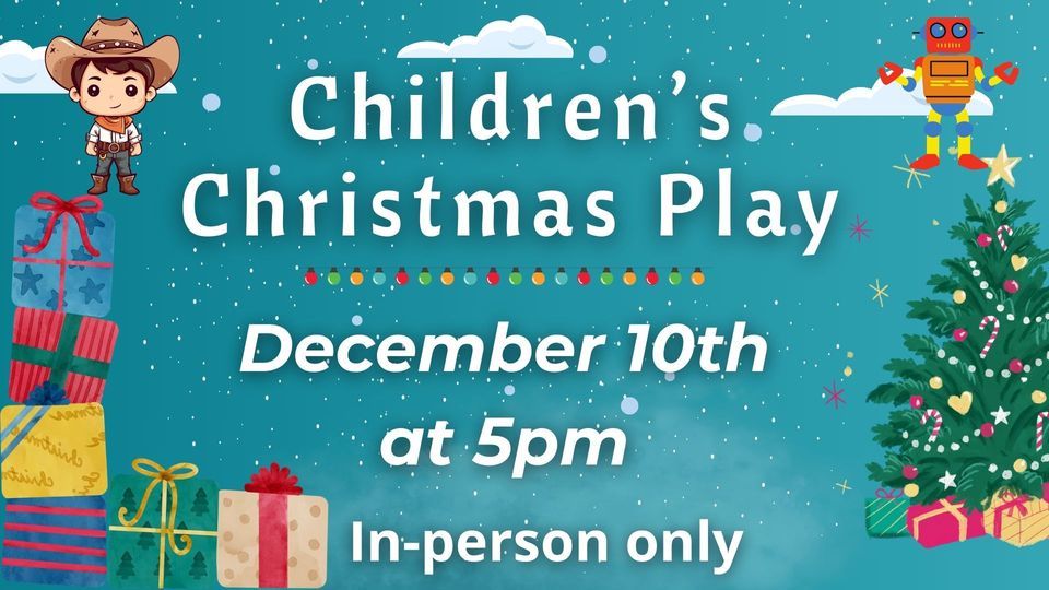 Childrens christmas play two nights before christmas shepherd of the