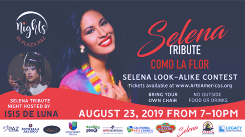 Selena Tribute At Arte Am 233 Ricas Fresno
