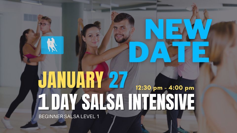 January 1 Day Salsa Intensive Beginner Level 1, The Salsa Center