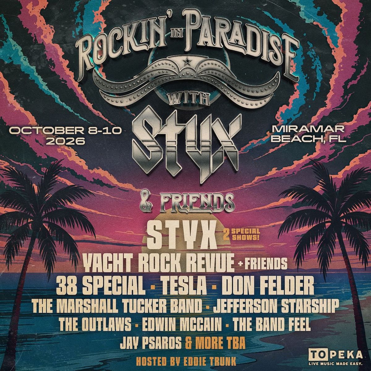 Rockin In Paradise: Styx 38 Special & Jefferson Starship - Saturday ...