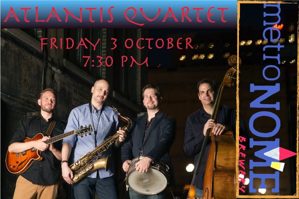 ATLANTIS QUARTET, MetroNOME Brewery, Saint Paul, November 3 2023 AllEvents.in