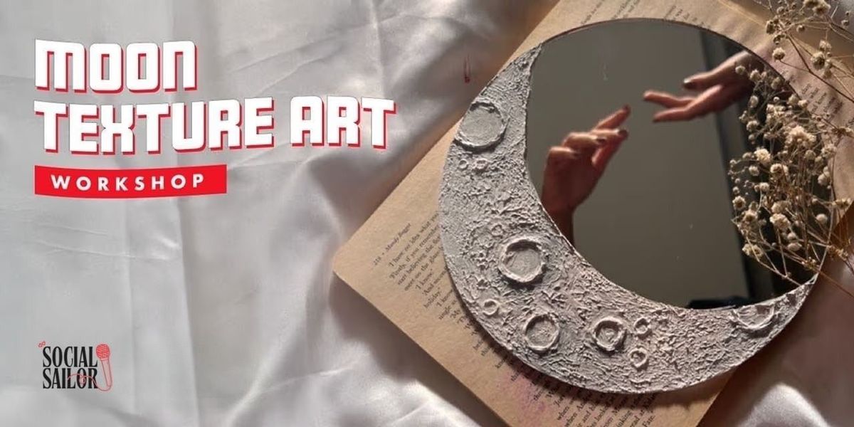 Moon Texture Art Workshop - Mumbai