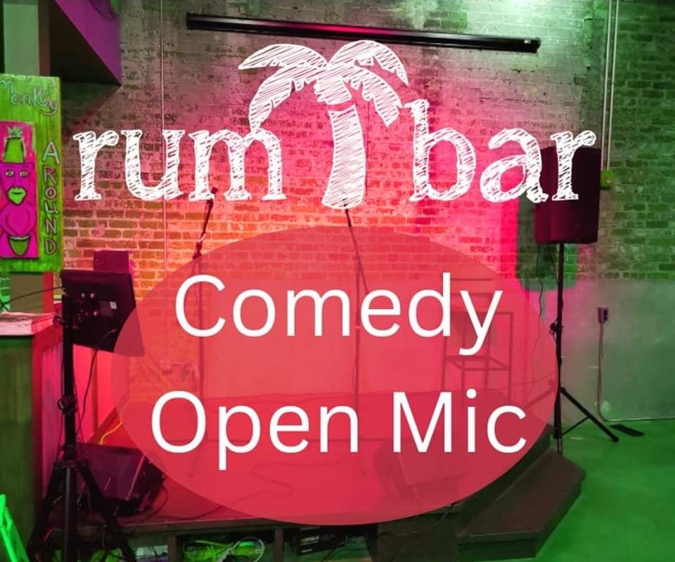 STAND UP OPEN MIC AT THE RUM BAR, The RumBar JC (Johnson City, TN), 24