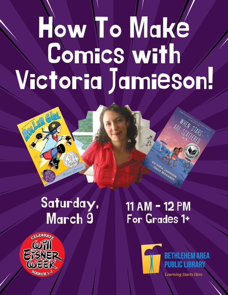 How To Make Comics With Victoria Jamieson The Main Library 11 W how-to-make-comics-with-victoria-jamieson-the-main-library-11-w
