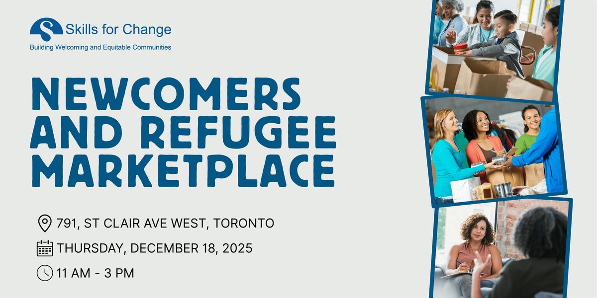Newcomers and Refugee Marketplace, 18 December | Event in Toronto | AllEvents