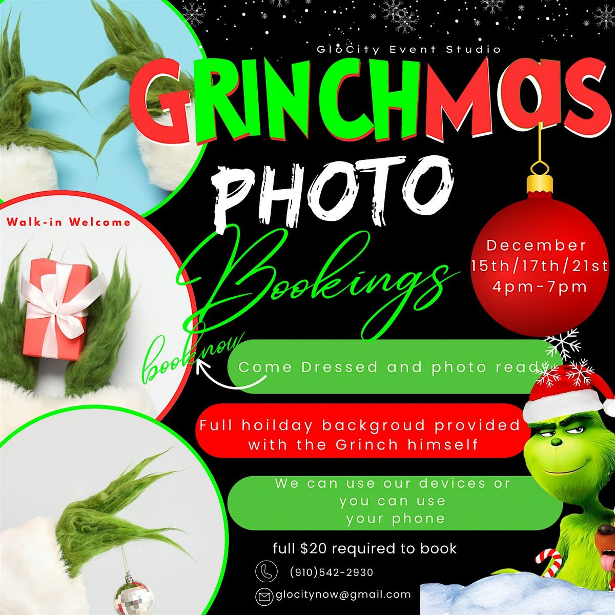 Grinchmas with the Grinch, 15 December | Event in Fayetteville | AllEvents