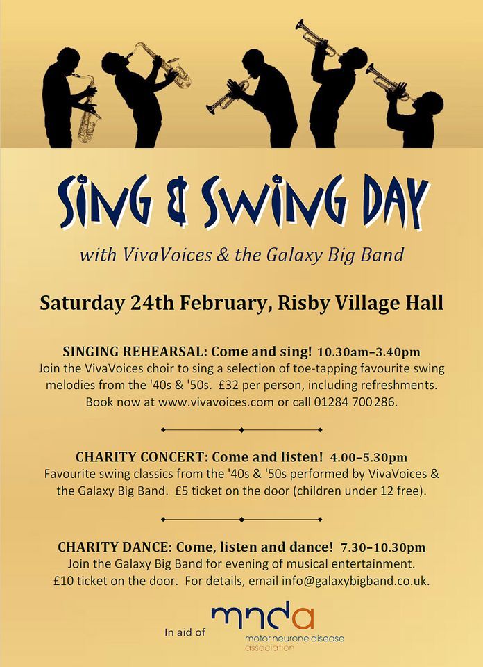 Sing & Swing Day , Risby Village Hall, Bury St Edmunds, February 24