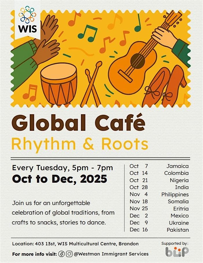 Global Cafe- Rhythm & Roots | Event in Brandon | AllEvents