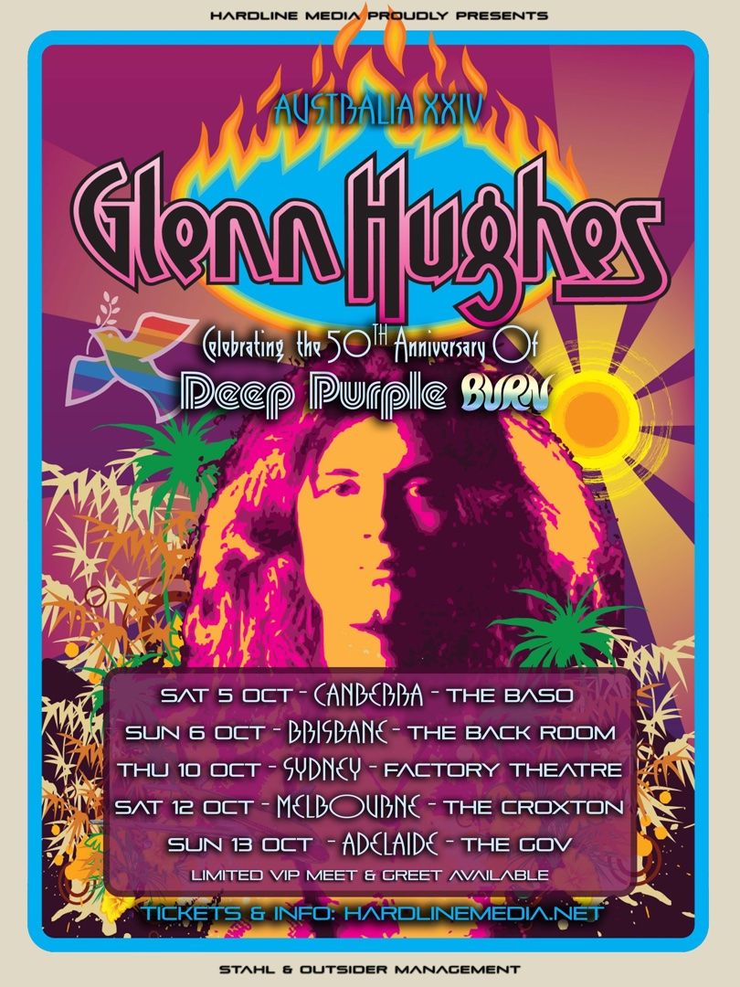 Glenn Hughes at Coach House, 27 March | Event in San Juan Capistrano | AllEvents