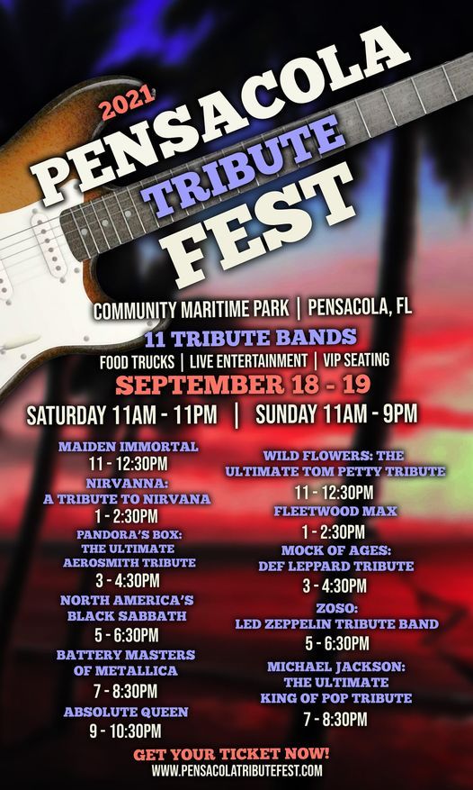 Pensacola Tribute Fest, Community Maritime Park, Pensacola, September