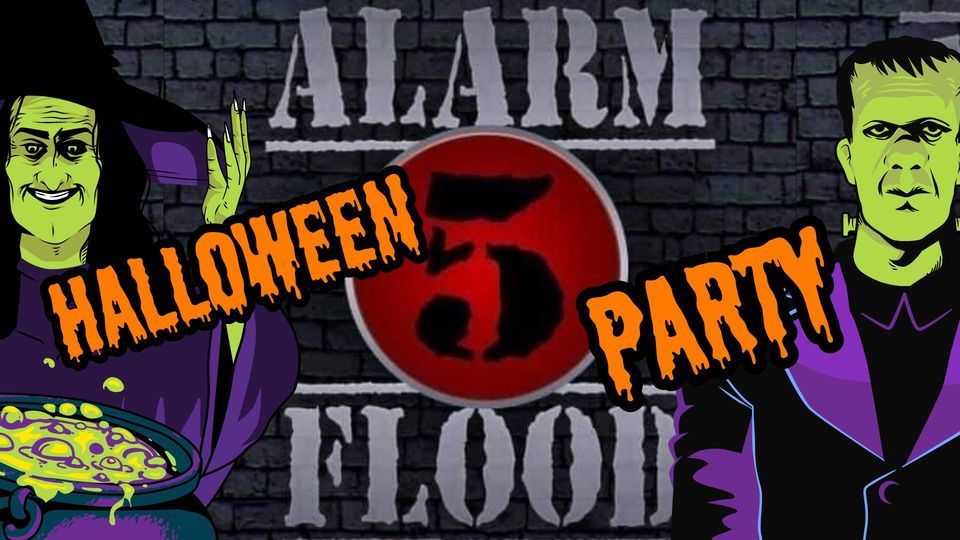 FIVE ALARM FLOOD HALLOWEEN PARTY, Oaks Theater, Oakmont, October 28