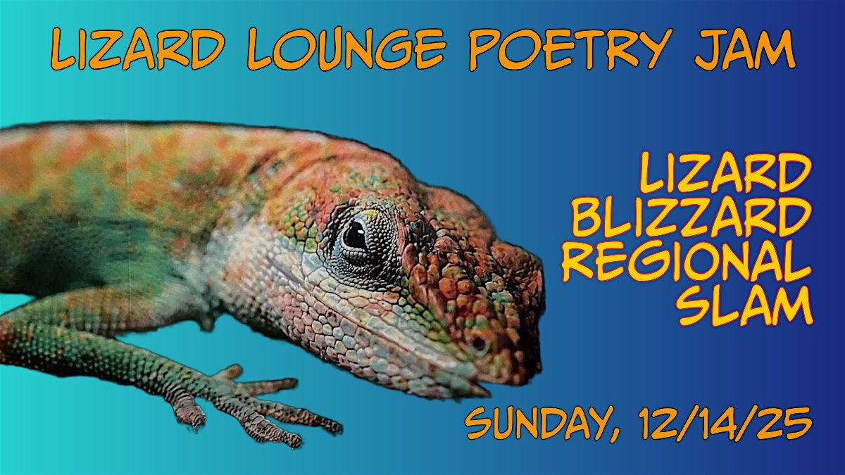Lizard Lounge Poetry Jam "Lizard Blizard Regional Slam", 14 December | Event in Cambridge | AllEvents