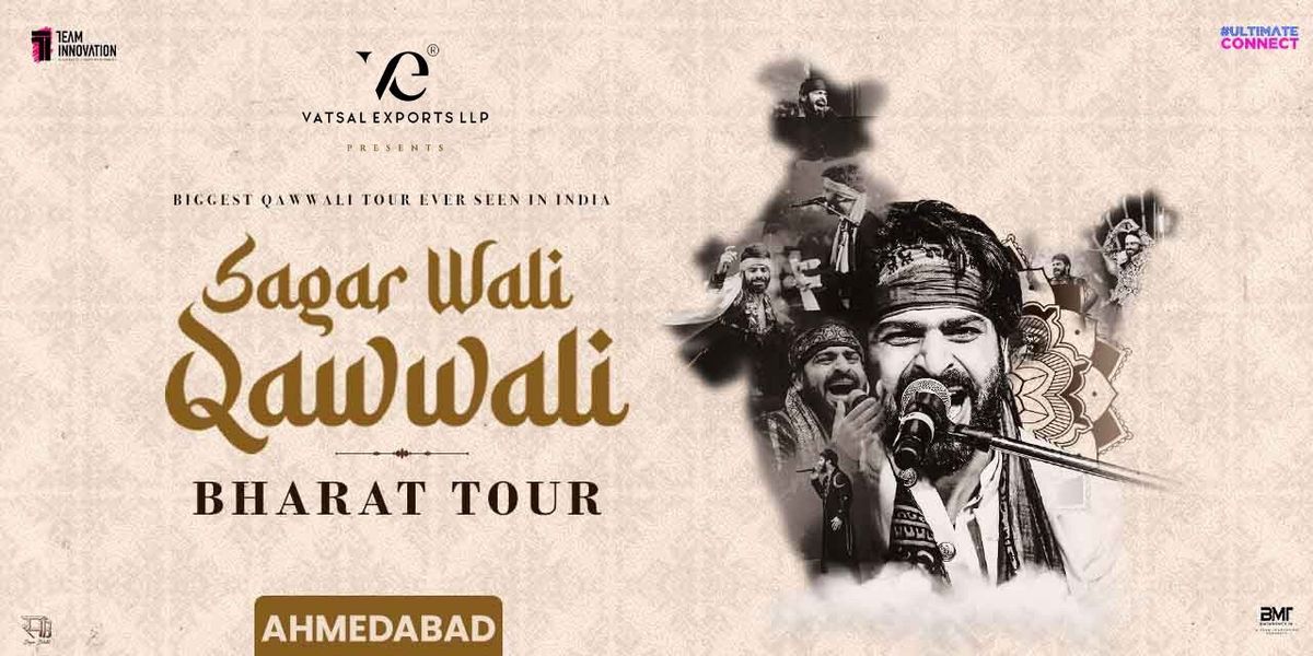 Sagar Waali Qawwali - Bharat Tour 2025 (Ahmedabad), 3 May | Event in Ahmedabad | AllEvents