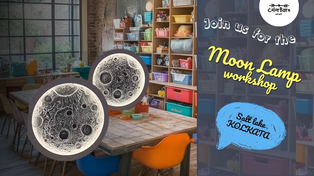 3D Moon Lamp Workshop, 26 July | Event in Dumdum | AllEvents