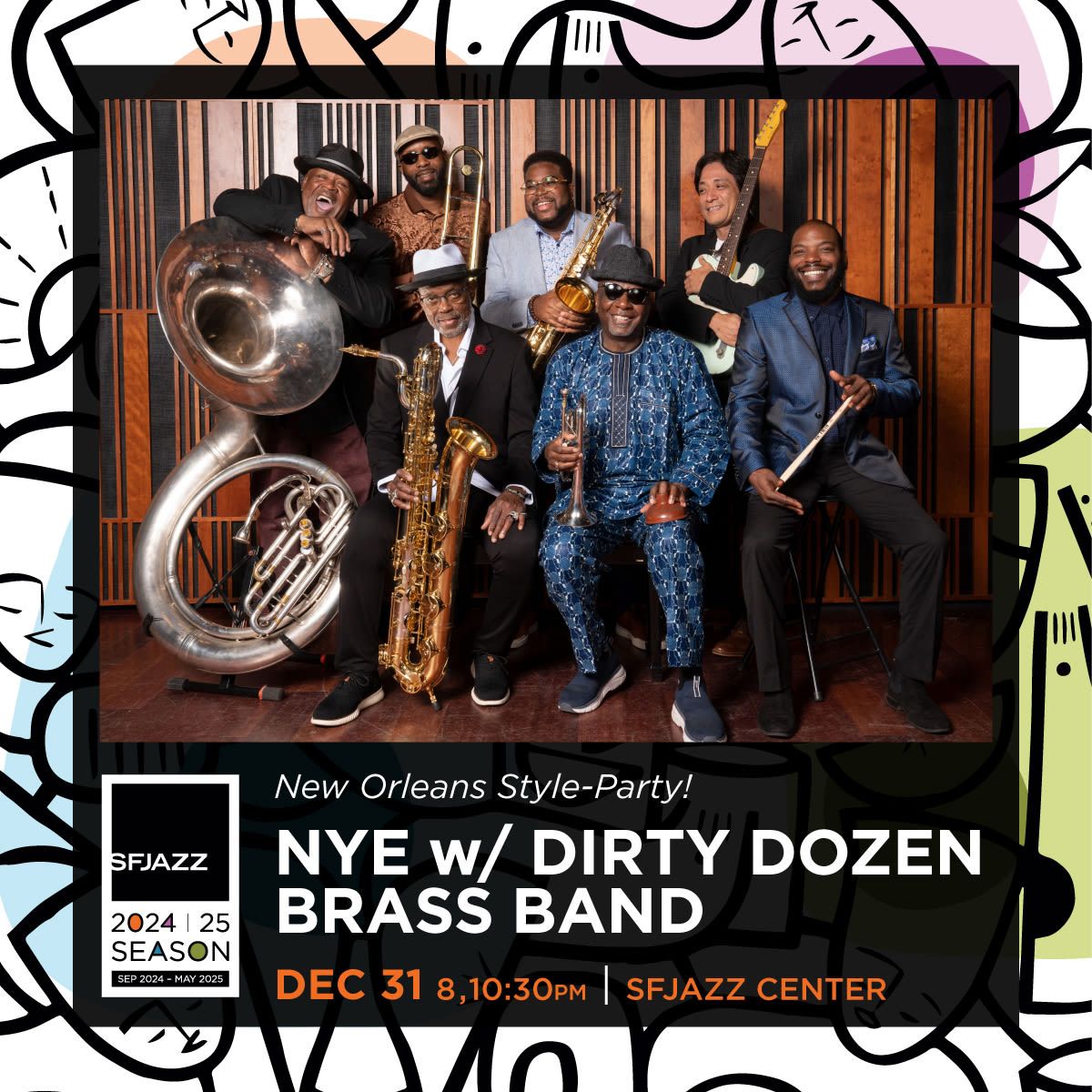 Dirty Dozen Brass Band, 16 July | Event in Saint Charles | AllEvents
