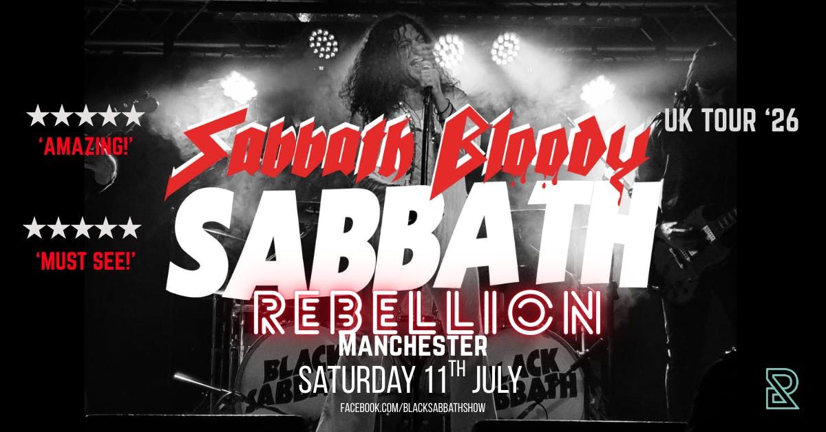 Sabbath Bloody Sabbath | Black Sabbath Tribute , 11 July | Event in Manchester | AllEvents