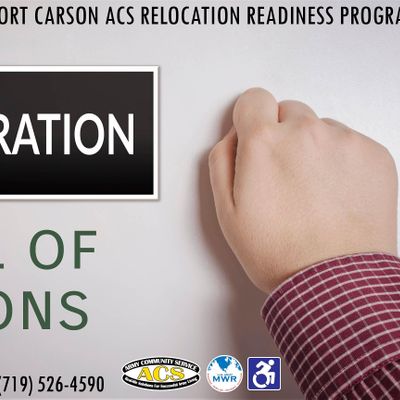 Removal Of Conditions At Acs Center Fort Carson