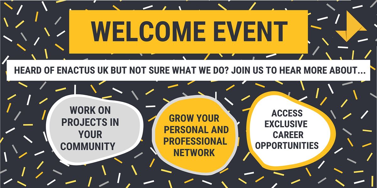 Enactus Uk National Welcome Events 2021 2022 November 16 To December 8 Online Event Allevents In Events December 2022