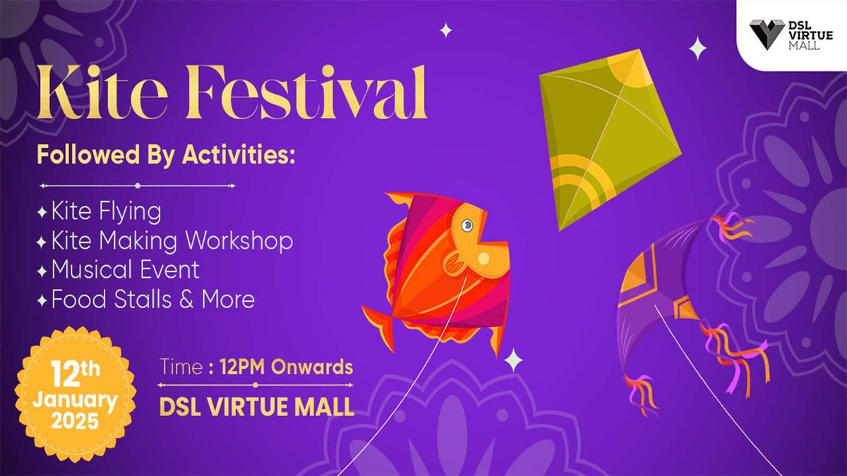 DSL Kite festival in Hyderabad, DSL Virtue Mall, Hyderabad, 12 January