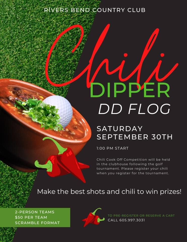 CHILI DIPPER DD FLOG TOURNAMENT, River's Bend Country Club, Flandreau