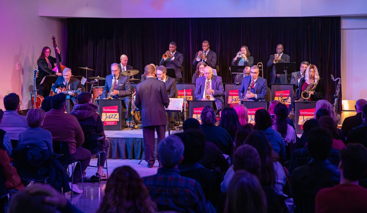 Smithsonian Jazz Masterworks Orchestra: A Holiday Suite in Swing, 13 December | Event in Washington | AllEvents
