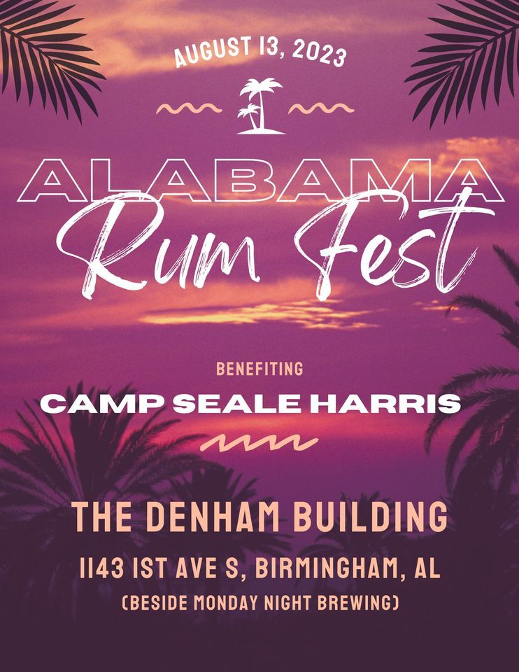 2023 Alabama Rum Fest, The Denham Building, Birmingham, 13 August 2023