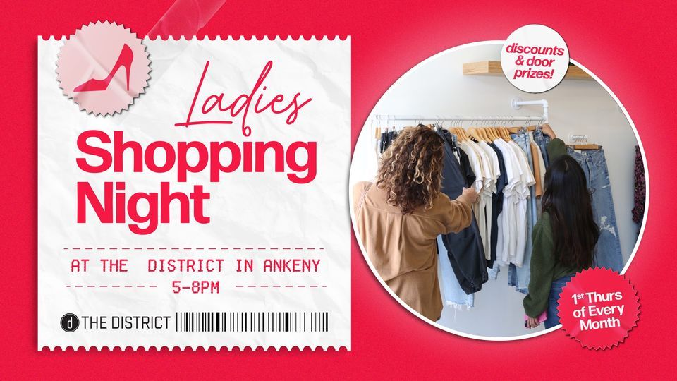Ladies Shopping Night in The District, The District Prairie Trail