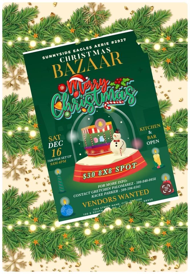 Sunnyside Eagles Christmas Bazaar , Sunnyside Eagles Aerie2927