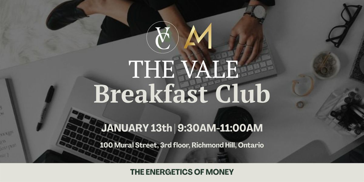 The Energetics of Money Breakfast Workshop