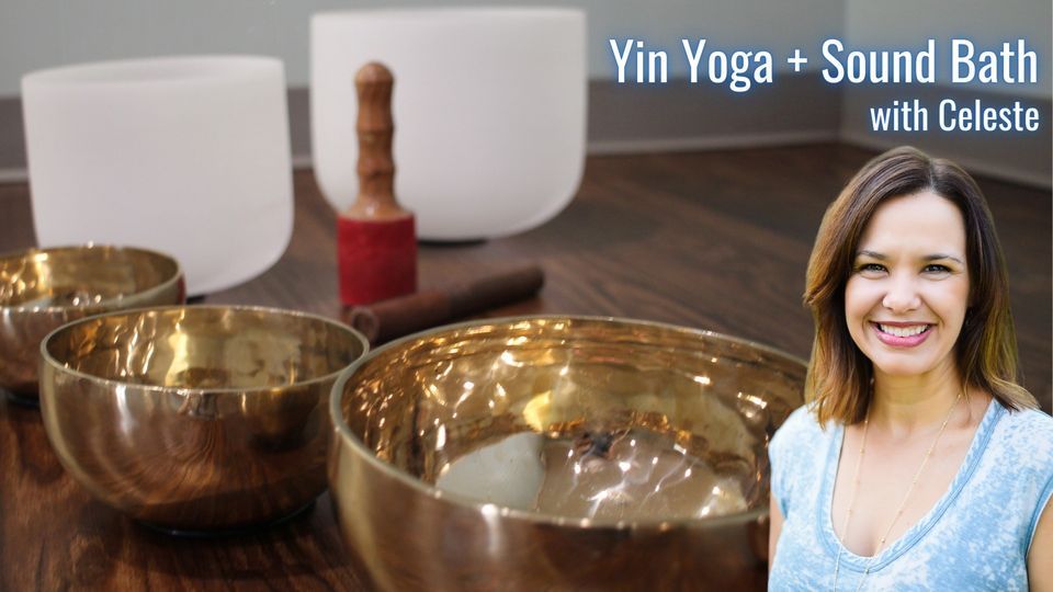 Yin Yoga + Sound Bath with Celeste, Aspire Yoga Center, Benton, 22