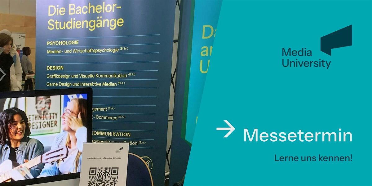 Triff die Media University bei der Master & More in Berlin!, 3 December | Event in Berlin | AllEvents