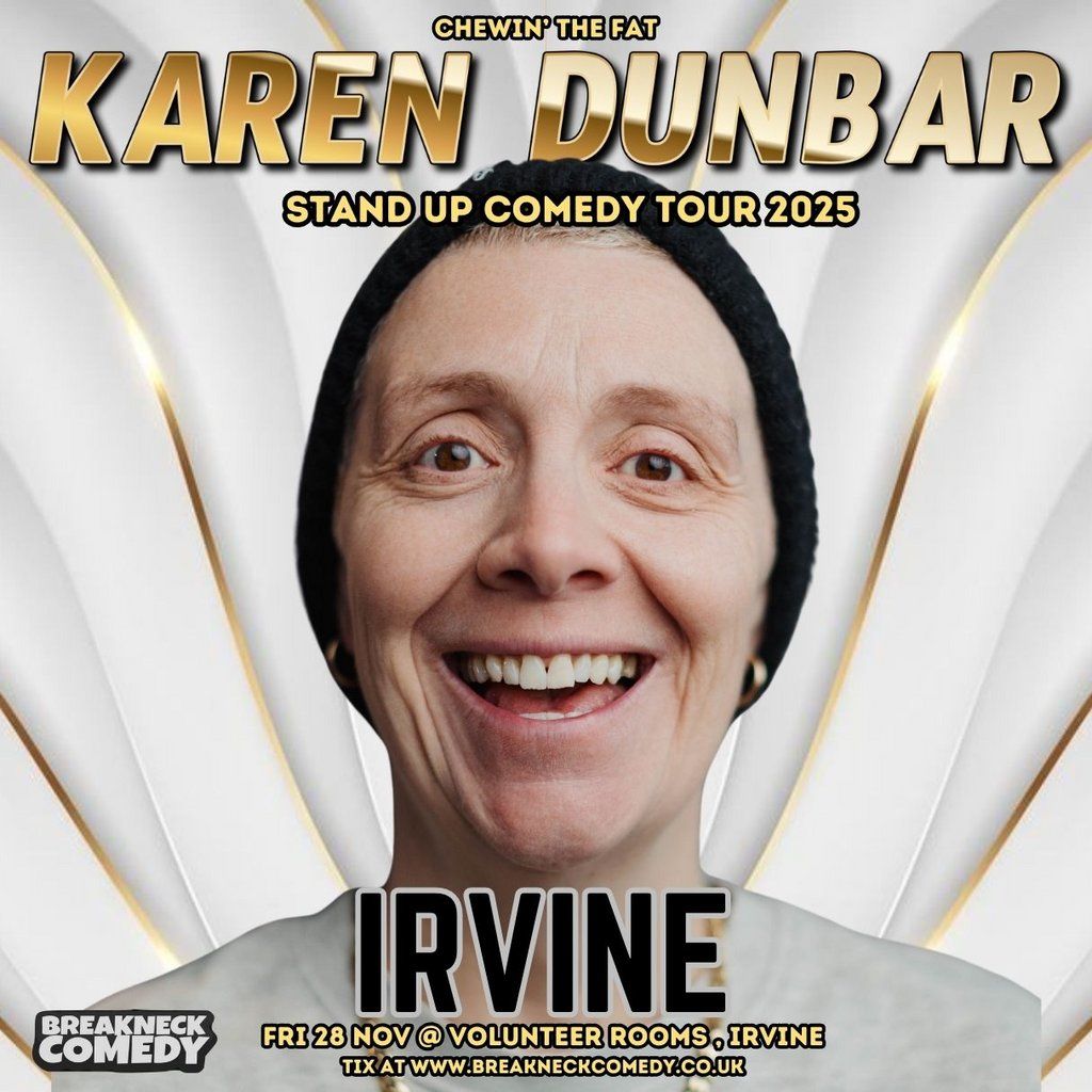 KAREN DUNBAR : Live, 28 November | Event in Kilmarnock | AllEvents