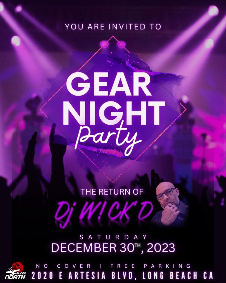 Gear Night, Falcon North, Lynwood, December 30 2023 AllEvents.in