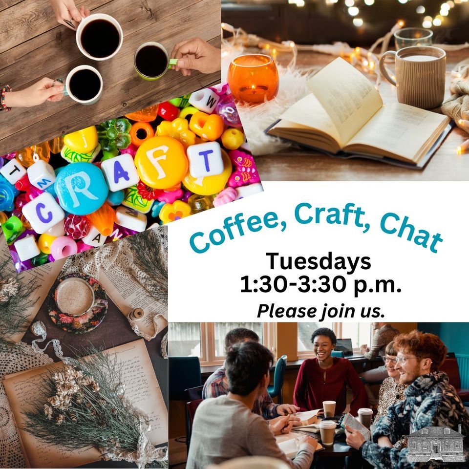 Coffee, Craft, Chat , D.A. Hurd Library, North Berwick, ME, 5 December